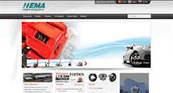 Desktop Screenshot of hemaotomotiv.com