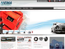 Tablet Screenshot of hemaotomotiv.com